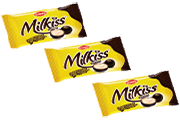 Funda de caramelos milk kiss en Quito, Guayaquil y todo Ecuador de fábrica de golosinas Icapeb